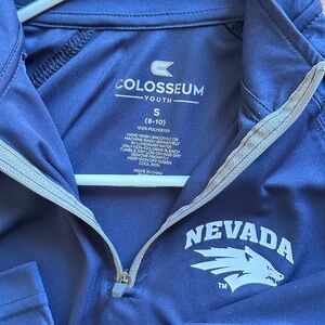 Nevada Wolfpack zip up workout jacket
